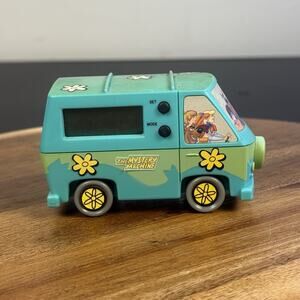 Scooby-Doo Mini Mystery Machine Digital Alarm Clock Rare! Warner Bros Untested